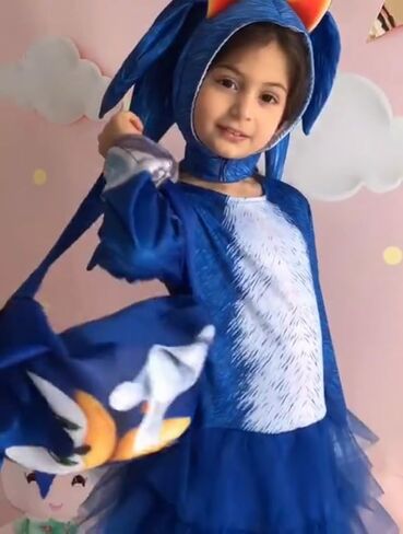 Nezababy القنفذ فستان مُصمم حسب الطلب الفتيات الكرتون توتو تنورة القبعات الأولاد بذلة قفازات أغطية الرأس الزي in Kuwait