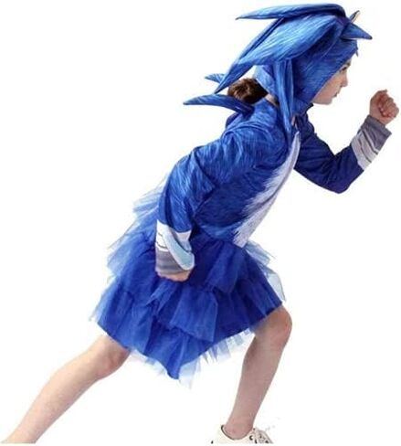 Nezababy القنفذ فستان مُصمم حسب الطلب الفتيات الكرتون توتو تنورة القبعات الأولاد بذلة قفازات أغطية الرأس الزي in Kuwait