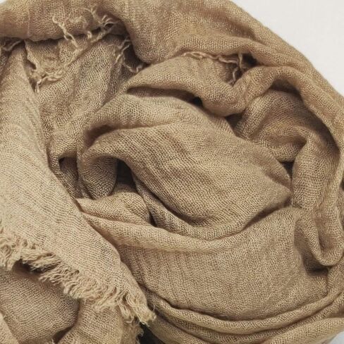 Belsen Classic Cotton Blend Crinkle Soft Lightweight Scarf Wrap Shawl in Saudi Arabia
