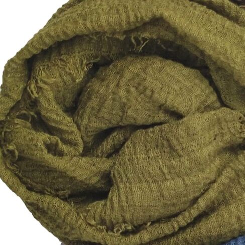 Belsen Classic Cotton Blend Crinkle Soft Lightweight Scarf Wrap Shawl in Saudi Arabia