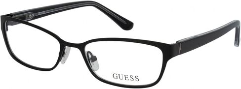 Guess GU 2515 002 50mm Matte Black Eyeglasses, 16-135 in Saudi Arabia