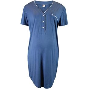 Lola & Luke Maternity Pajama Sleepshirt Short Sleeves - Pajamas for Pregnant Women’s, Pregnancy Sleep Shirt, nightgown in Saudi Arabia