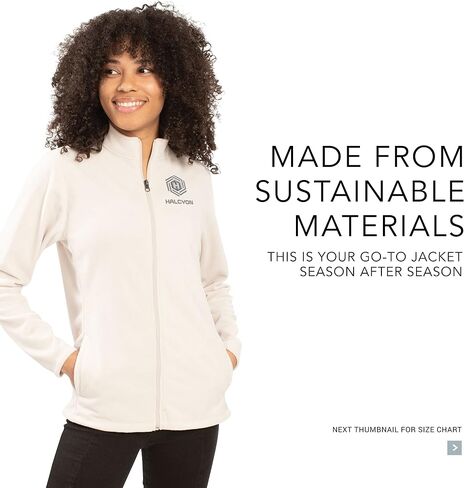 Augusta Sportswear Women's Ladies Micro-lite Fleece Full-Zip Jacket in Saudi Arabia