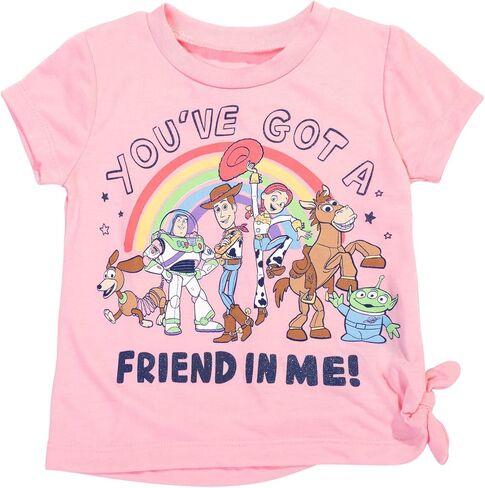 Disney T-Shirt and Bike Shorts Outfit Set Infant to Big Kid Sizes (12 Months - 14-16) in Kuwait