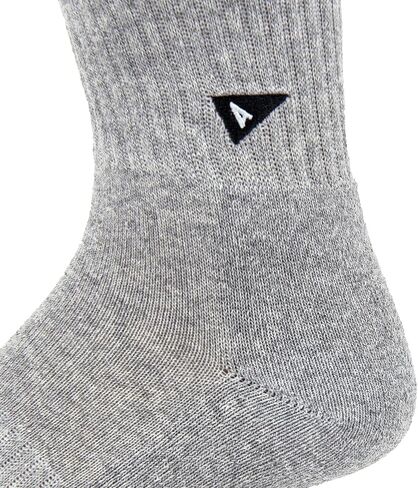 Arvin Goods Recycled Cotton All Season Mens & Womens Cushioned Durable Crew Socks S/M 5-9, M/L 9-12 in Saudi Arabia