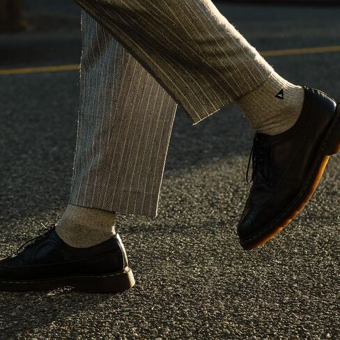 Arvin Goods Recycled Cotton All Season Mens & Womens Cushioned Durable Crew Socks S/M 5-9, M/L 9-12 in Saudi Arabia