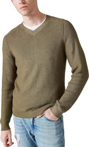 Lucky Brand Men's Cloud Soft V-Neck Sweater in Saudi Arabia