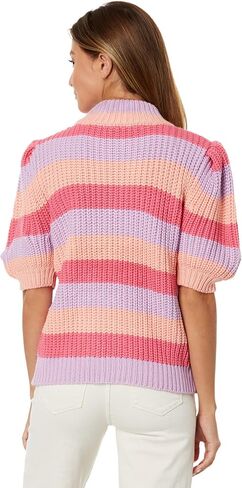 English Factory Stripe Mock Neck Sweater in Saudi Arabia