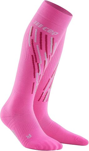 CEP Ski Thermo Socks, Pink/Flash Pink, Women II in Saudi Arabia