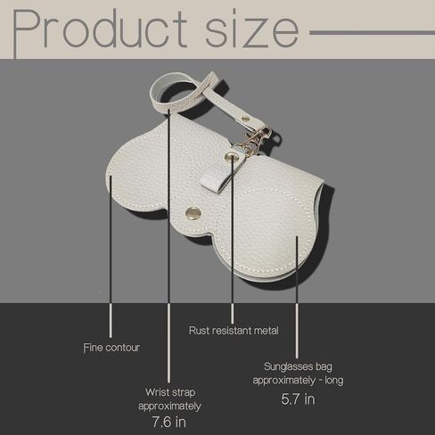 4pcs Soft Leather Sunglasses Bag, Travel Sun Glass Holder Sunglass Case Portable Slim Sunglasses Pouch Glasses Bag in Kuwait