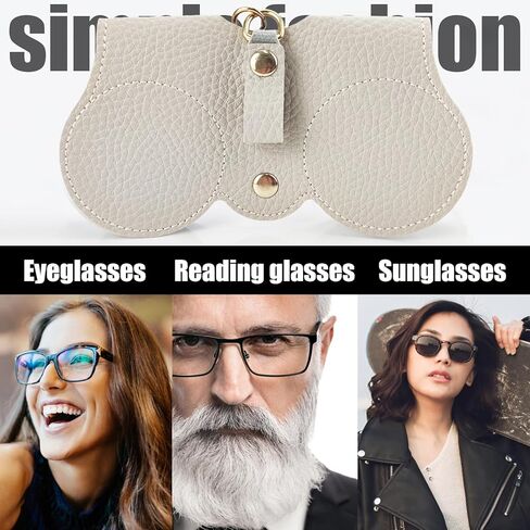 4pcs Soft Leather Sunglasses Bag, Travel Sun Glass Holder Sunglass Case Portable Slim Sunglasses Pouch Glasses Bag in Kuwait