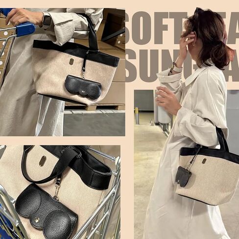 4pcs Soft Leather Sunglasses Bag, Travel Sun Glass Holder Sunglass Case Portable Slim Sunglasses Pouch Glasses Bag in Kuwait