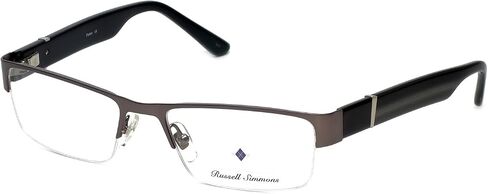 Argyleculture بواسطة Russell Simmons Eyegl Parker أسود فحمي 57 مم عدسة ديمو in Saudi Arabia