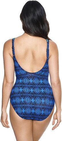 Miraclesuit Women's Swimwear Ocean Ombre Seraphina Underwire Tummy Control One Piece Swimsuit in Saudi Arabia