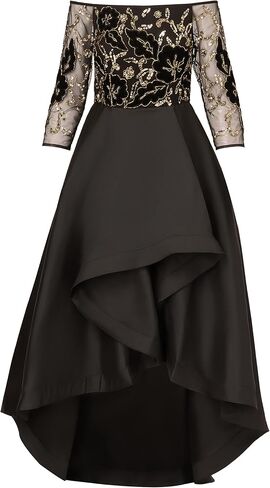 Adrianna Papell Women's Beaded Taffeta Gown in Saudi Arabia