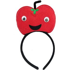 Funny Fruit & Veggie Carrot Banana Apple Pumpkin Headband Accessories for Halloween Dress Up