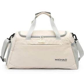 حقيبة رياضية للصالة الرياضية للنساء والرجال حقيبة سفر واق من المطر مع جيب مبلل وحجرة أحذية للياقة البدنية ومقاومة للماء وحقيبة سفر طوال الليل وعطلات نهاية الأسبوع وحقيبة حمل وحقيبة يد وحقائب مستشفى (وردي) in Kuwait