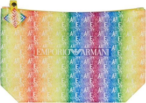 Emporio Armani Men's Stretch Cotton Rainbow Logo 2-Pack Brief in Saudi Arabia