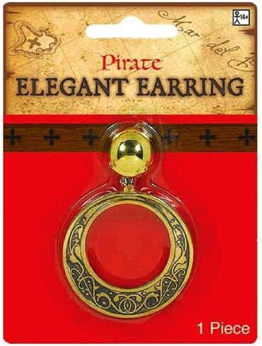 Elegant Pirate Earring Adult Costume Accessory in Saudi Arabia