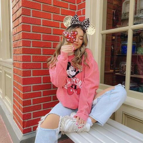 AQOKKA Mouse Ears Headbands Sequin Mouse Ears Headband with Bow for Birthday Party, Women & Girl in Saudi Arabia