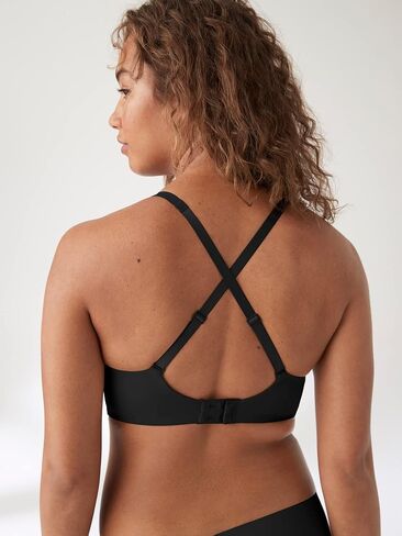 True & Co Women's True Body Wirefree Push Up Bra in Saudi Arabia