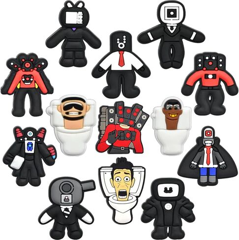 Movie Shoe Charms, Characters Shoe Decoration Charms, Holiday Charms for Shoe Decoration, Gifts Accessories in Saudi Arabia