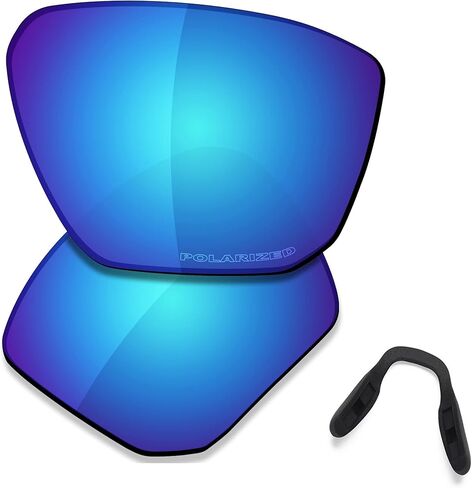 SAUCER Premium Replacement Lenses & Nose Pad Piece for Oakley Targetline Asian Fit (AF) OO9398 Sunglasses in Saudi Arabia