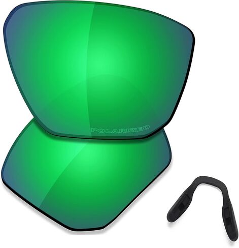 SAUCER Premium Replacement Lenses & Nose Pad Piece for Oakley Targetline Asian Fit (AF) OO9398 Sunglasses in Saudi Arabia