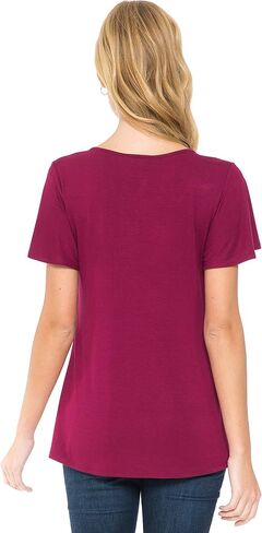 LEEBE Women and Plus Size Ruffle Top (Small-5X) in Saudi Arabia