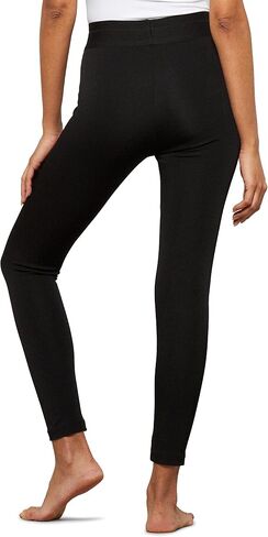 BCBGMAXAZRIA Women's Fitted Skinny Pull On Legging Pant, Black, Large in Saudi Arabia