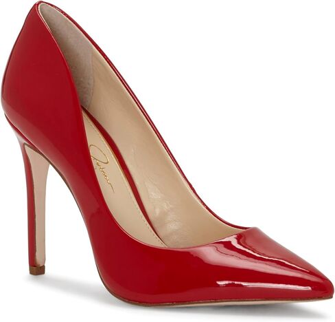 Jessica Simpson Women's Cassani Pointed Toe Pump, Red Muse, 8 in Saudi Arabia