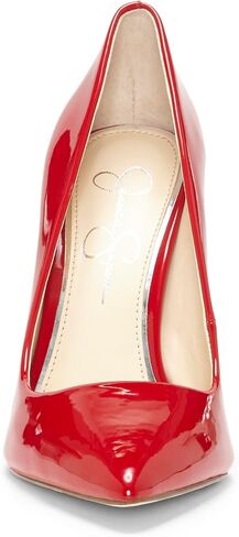 Jessica Simpson Women's Cassani Pointed Toe Pump, Red Muse, 8 in Saudi Arabia