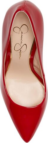 Jessica Simpson Women's Cassani Pointed Toe Pump, Red Muse, 8 in Saudi Arabia