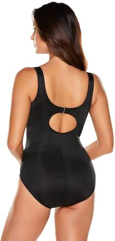 Miraclesuit Women's Swimwear Spectra Helix DD-Cup Tummy Control Scoop Neckline Underwire Bra One Piece Swimsuit in Saudi Arabia