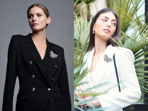 دبابيس بروش الفراشة للنساء دبوس دبابيس فراشة رائعة وأنيقة للسيدات in Kuwait