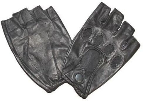Pratt and Hart Barcelona Men's Shorty Leather Driving Gloves (Fingerless) RS4100 in Saudi Arabia