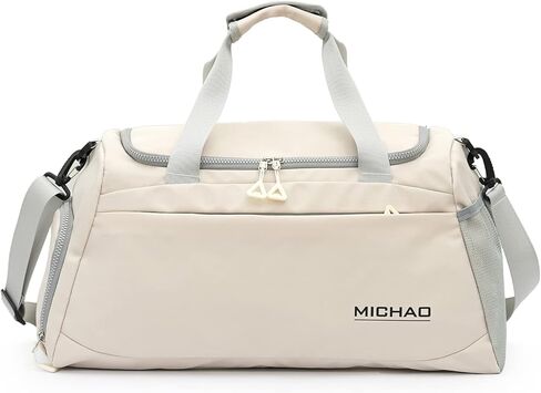 حقيبة رياضية للصالة الرياضية للنساء والرجال حقيبة سفر واق من المطر مع جيب مبلل وحجرة أحذية للياقة البدنية ومقاومة للماء وحقيبة سفر طوال الليل وعطلات نهاية الأسبوع وحقيبة حمل وحقيبة يد وحقائب مستشفى (وردي) in Kuwait