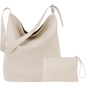 Hobo Bags for Women, Reversible Large Shoulder Purses Vintage Ultra Soft Foldable Shoulder Slouchy Handbags with Coin Purse in Saudi Arabia