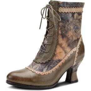 L’Artiste by Spring Step Women's Bewitch-Floral Ankle Boot