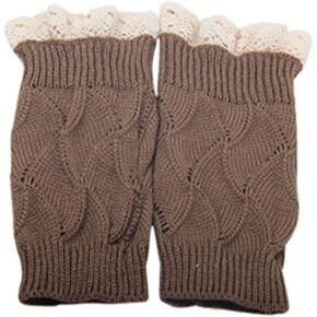 جوارب Linkshare النسائية المحبوكة من الدانتيل لتدفئة الساق من الأعلى in Kuwait