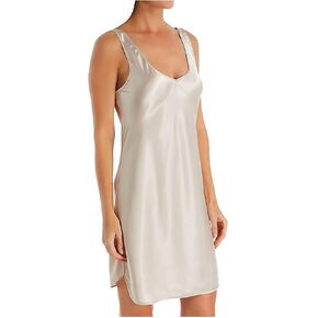 Shadowline Women's Satin Essentials Wide Strap Chemise in Kuwait