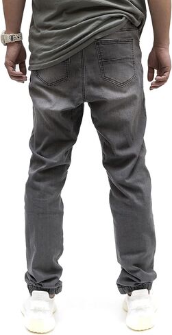 Americano Men's Drop Crotch Jogger Twill Pants in Saudi Arabia