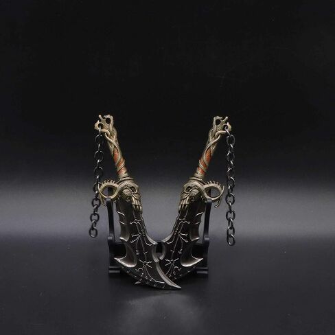 مجموعة حقائب الظهر الكلاسيكية من كراتوس بتصميم سلاح فوضوي بلانت معدني صغير بتصميم سيف كراتوس لألعاب الفيديو، قلادة فضية وفضية صغيرة in Kuwait