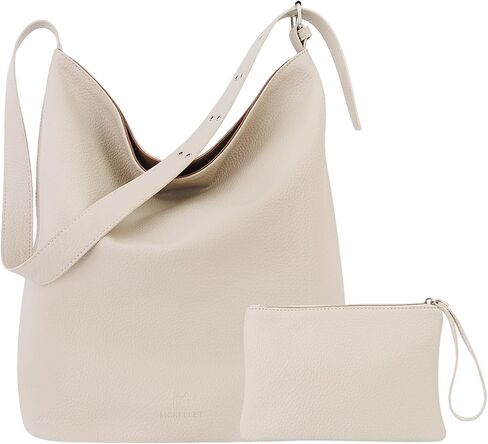 Hobo Bags for Women, Reversible Large Shoulder Purses Vintage Ultra Soft Foldable Shoulder Slouchy Handbags with Coin Purse in Saudi Arabia