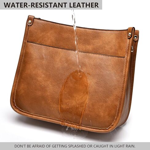 حقائب كروس للنساء من الجلد وحقائب يد مكونة من قطعتين مع حقيبة كتف عصرية بحزام جيتار ملون in Kuwait