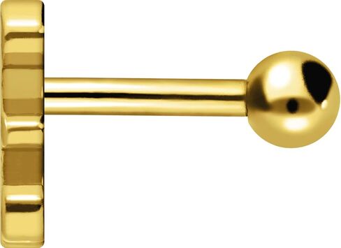 PIERCINGLINE 16G Surgical steel 316L ear piercing jewelry | ANCHOR | Helix Tragus Cartilage Stud earring in Saudi Arabia