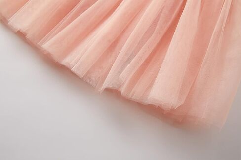 LittleSpring Girls Spaghetti Strap Sparkly Tulle Sleeveless Dress in Kuwait