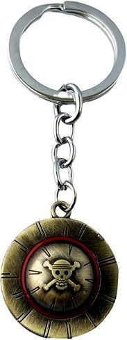 التوأم ستة قطعة واحدة سلسلة المفاتيح الفاكهة الشيطان، أنيمي الكرتون تأثيري سلاسل المفاتيح سبائك الزنك، هدايا للنساء والرجال والفتيات والفتيان in Kuwait