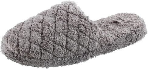 Acorn Women's Quilted Clog Spa Slipper, Soft Plush Terry, Cloud Contour Footbed, Indoor and Outdoor Sole in Saudi Arabia