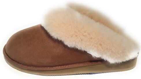 شبشب Qwaruba Flamingo مع دعم للقوس من جلد الغنم in Kuwait